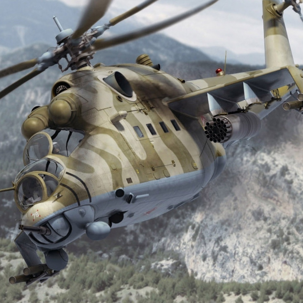 Bертолёт МИ-24