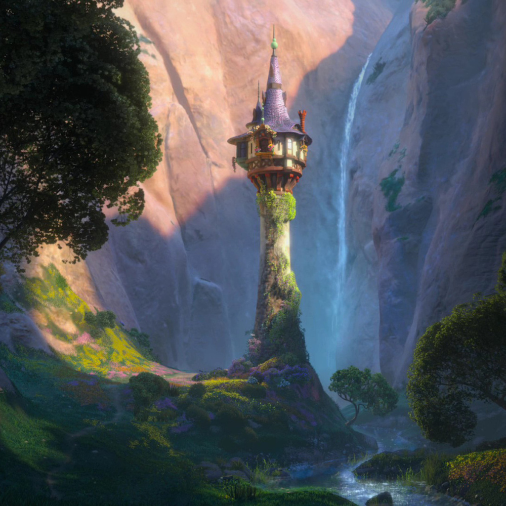 «Рапунцель: Запутанная история», Башня