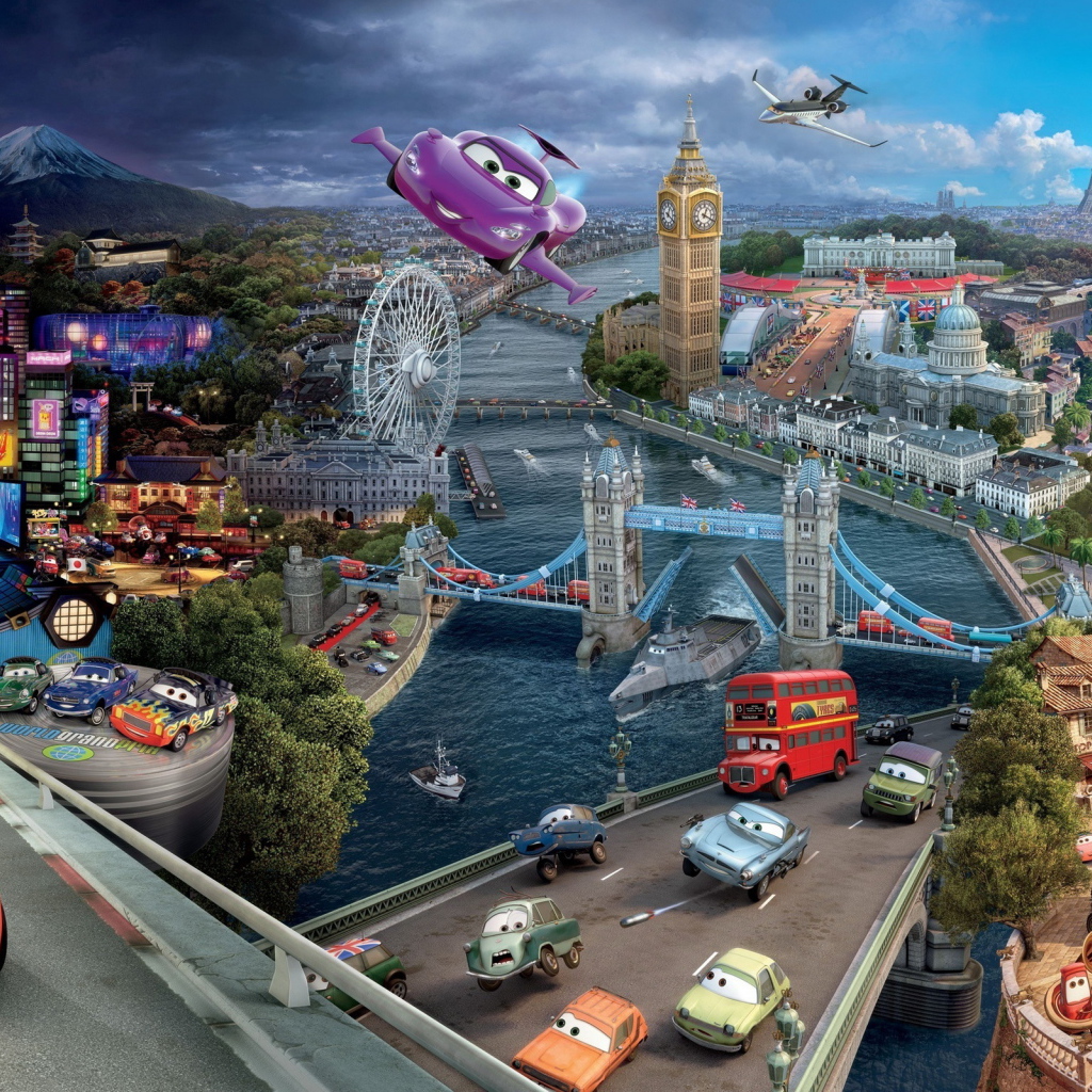 мультфильм Тачки часть 2