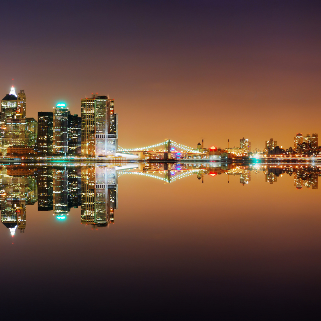 Огни ночного города