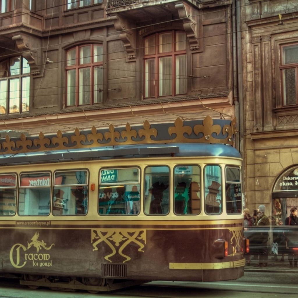 Старый трамвай