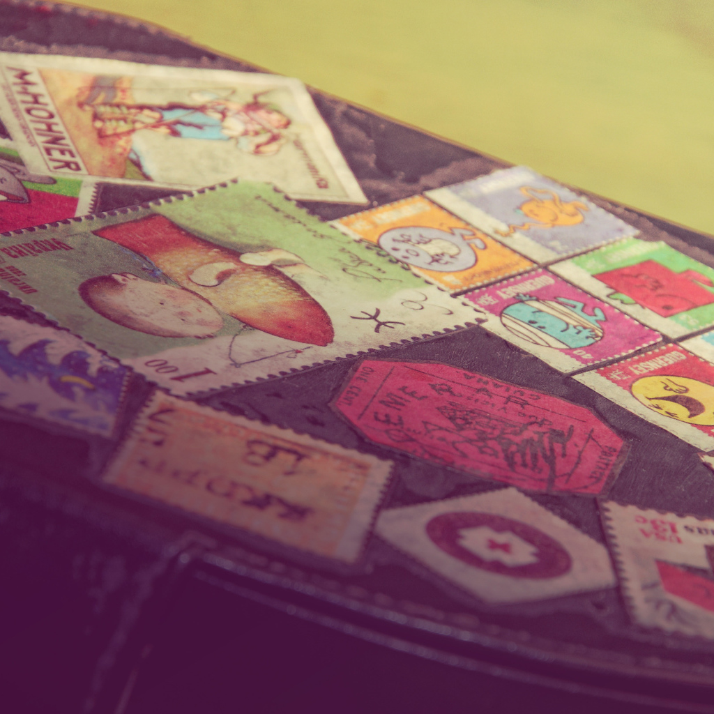 Сумка с марками