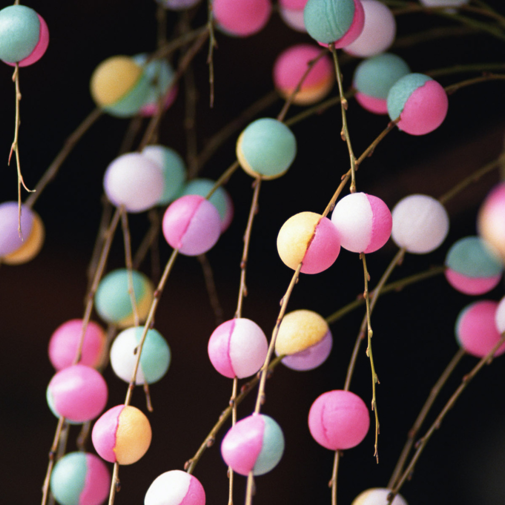 Бусинки на ветках