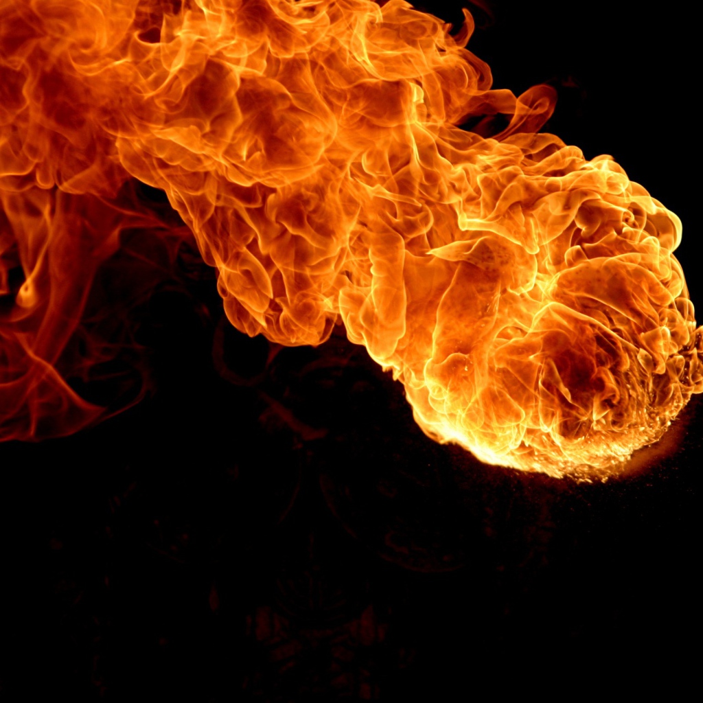 Летящий огонь