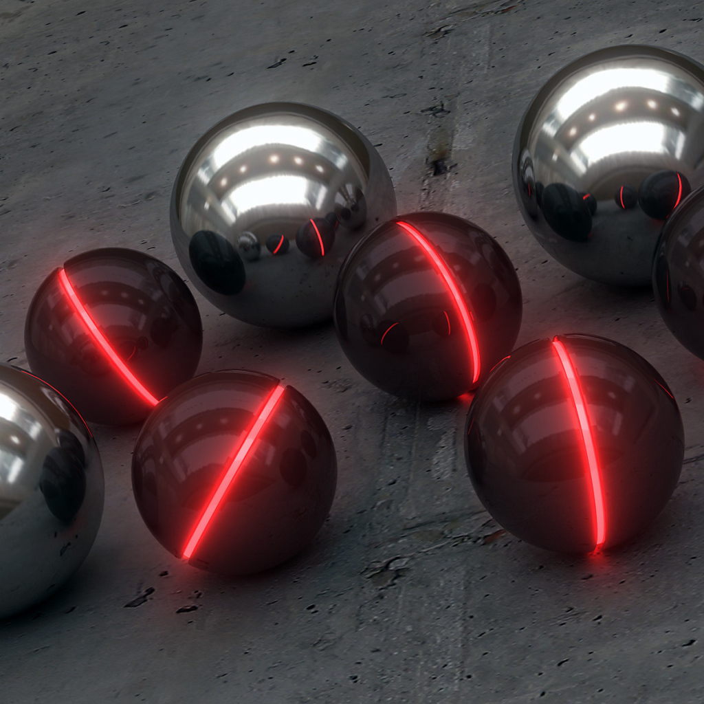 Пылающие шары