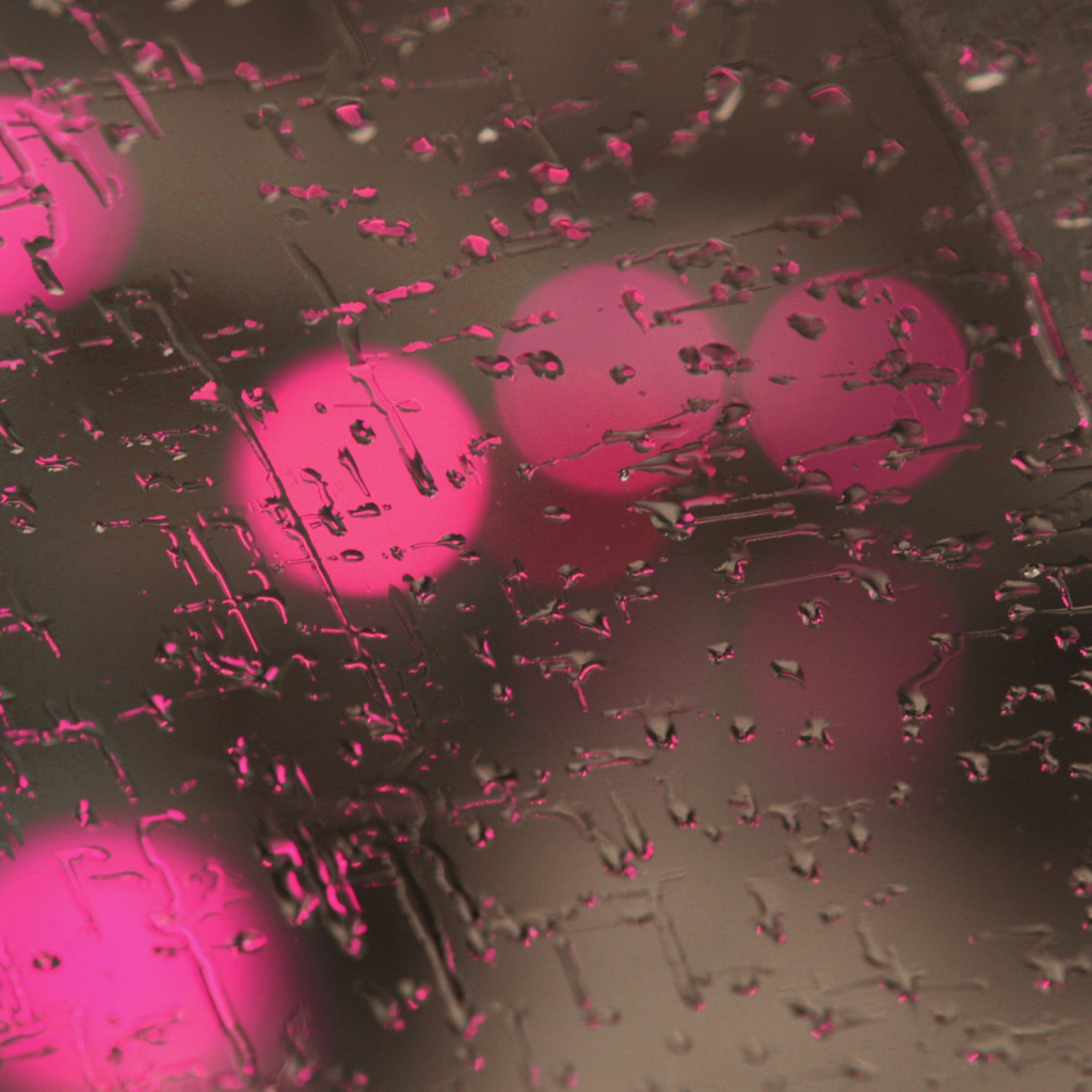 Капли дождя