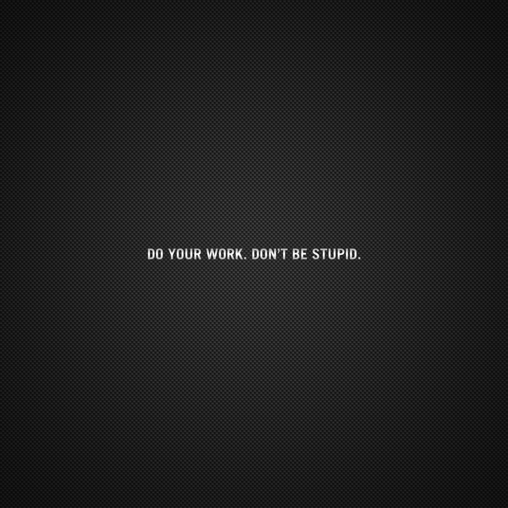 Небольшая мотивация