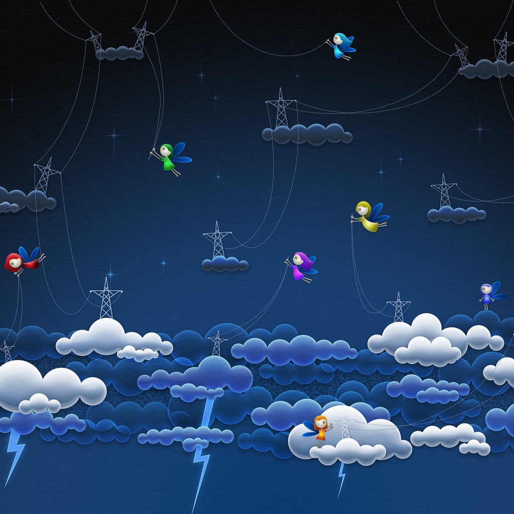 Ангелочки в облаках