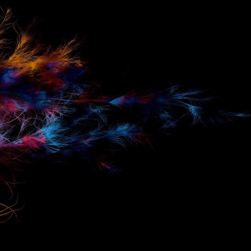 Цветные перья