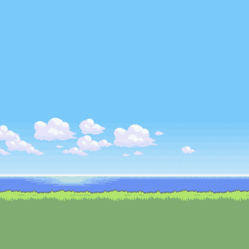 Голубое небо