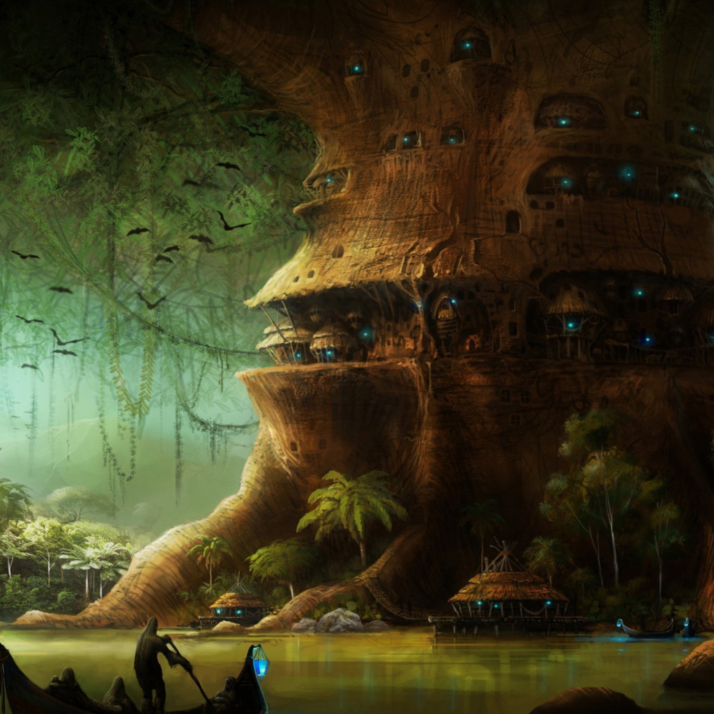 Дерево- дом