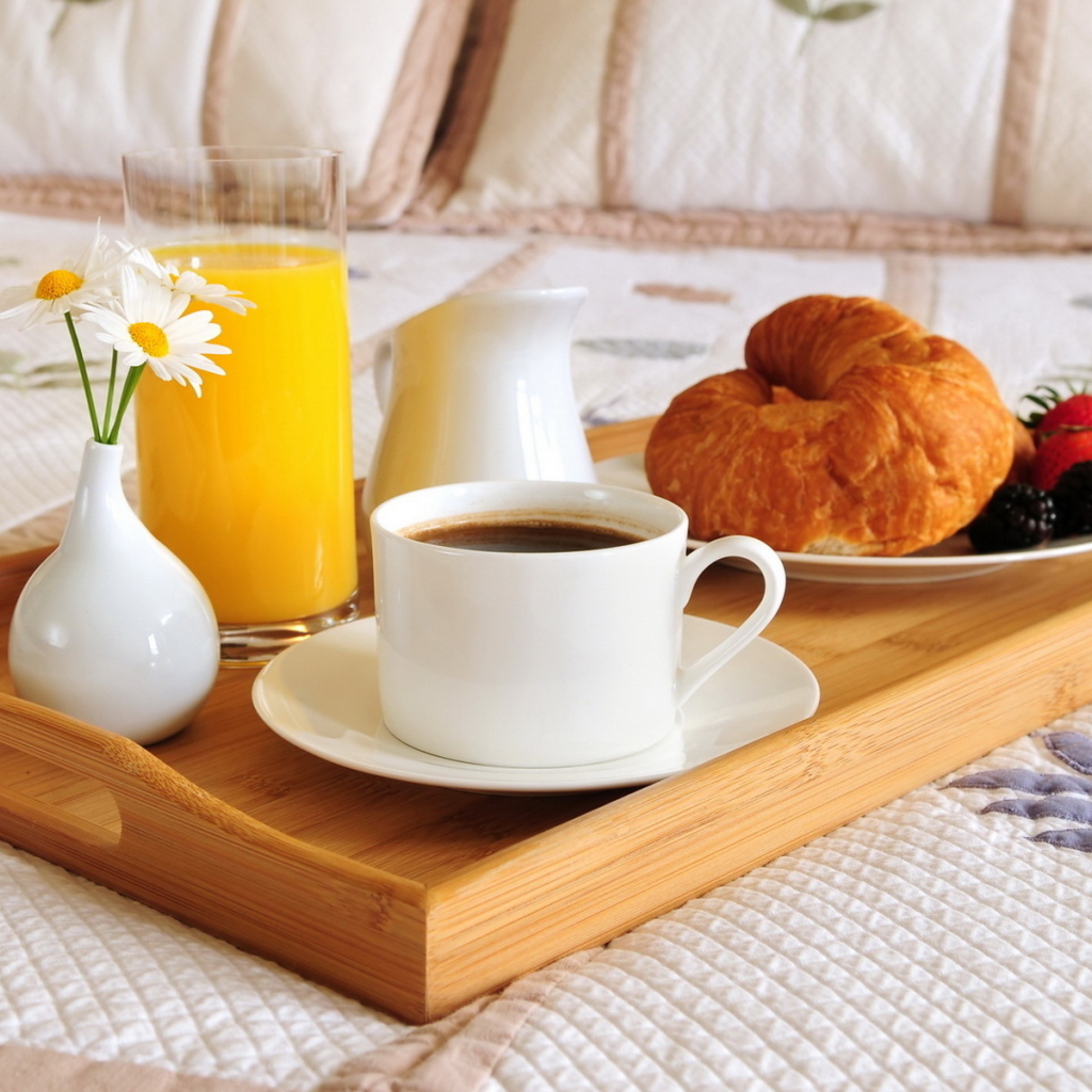 Breakfast in bed