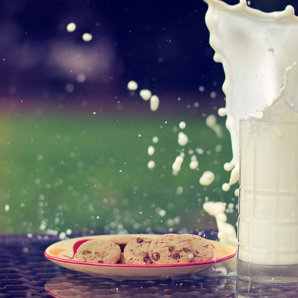 Печенья с молоком