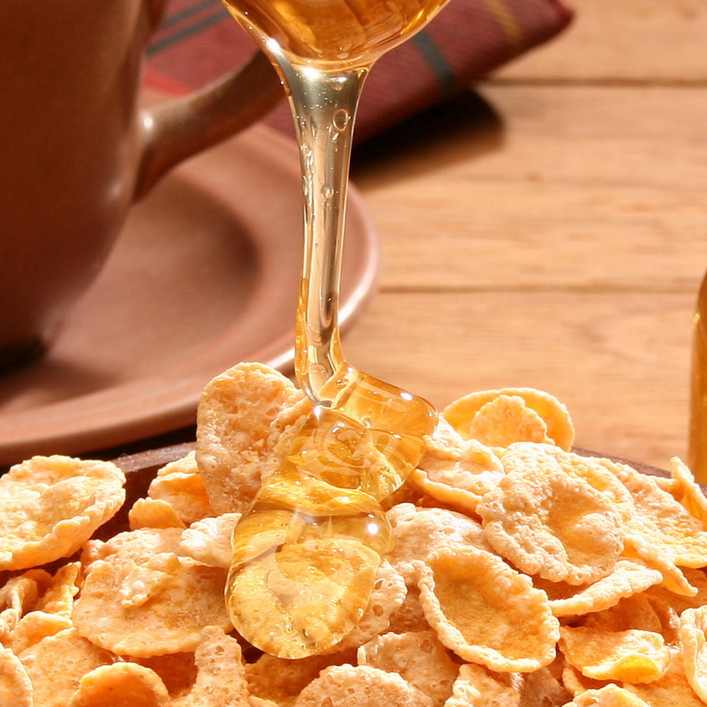 Хлопья с медом