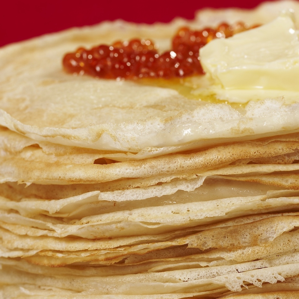 Блинчики с икрой