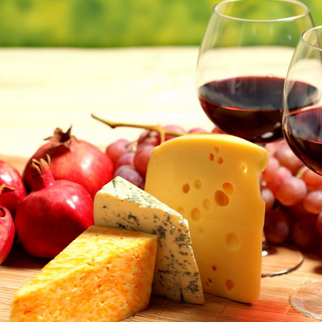 Вино и сыры