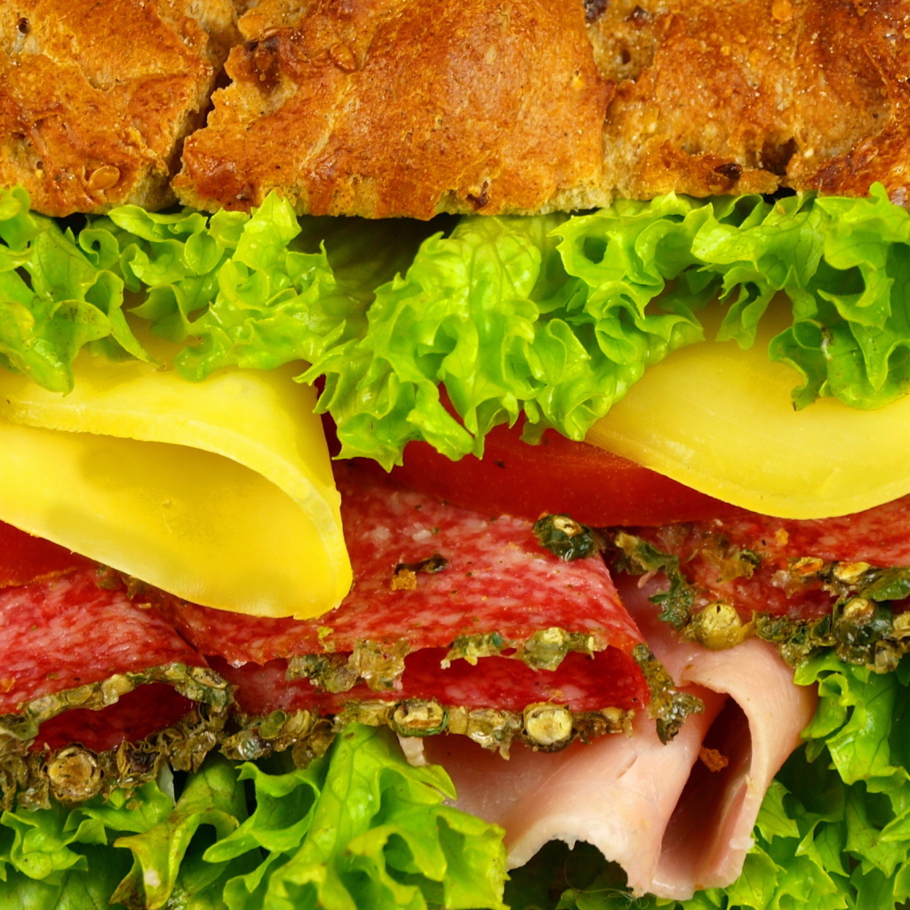 Вкусный бутерброд