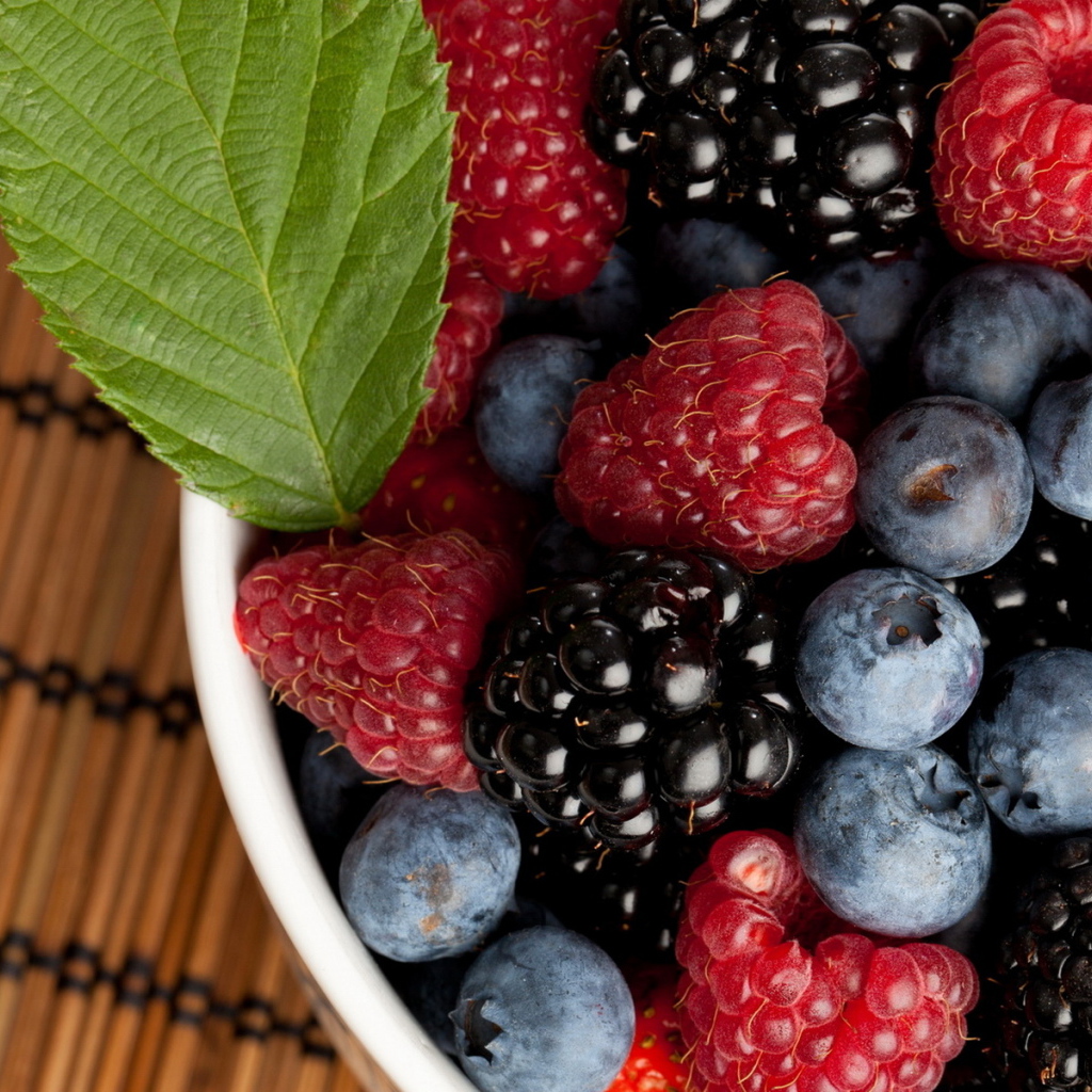 Черника и малина