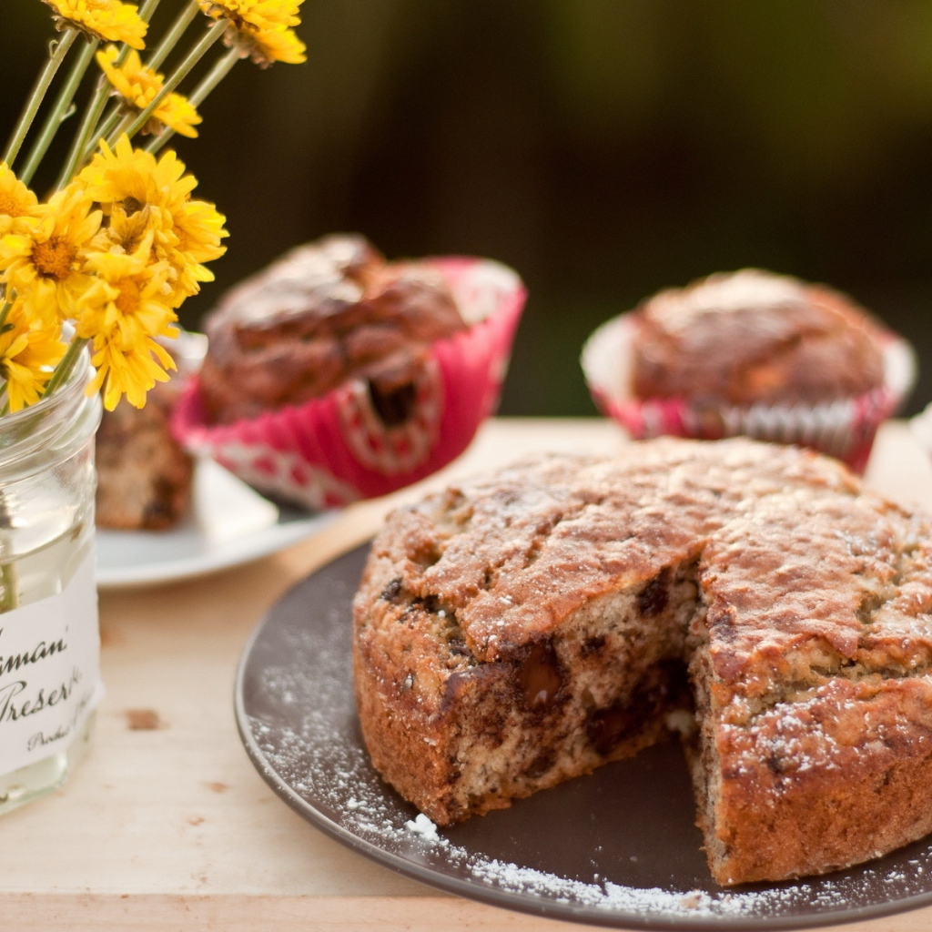 Кексы и пирог