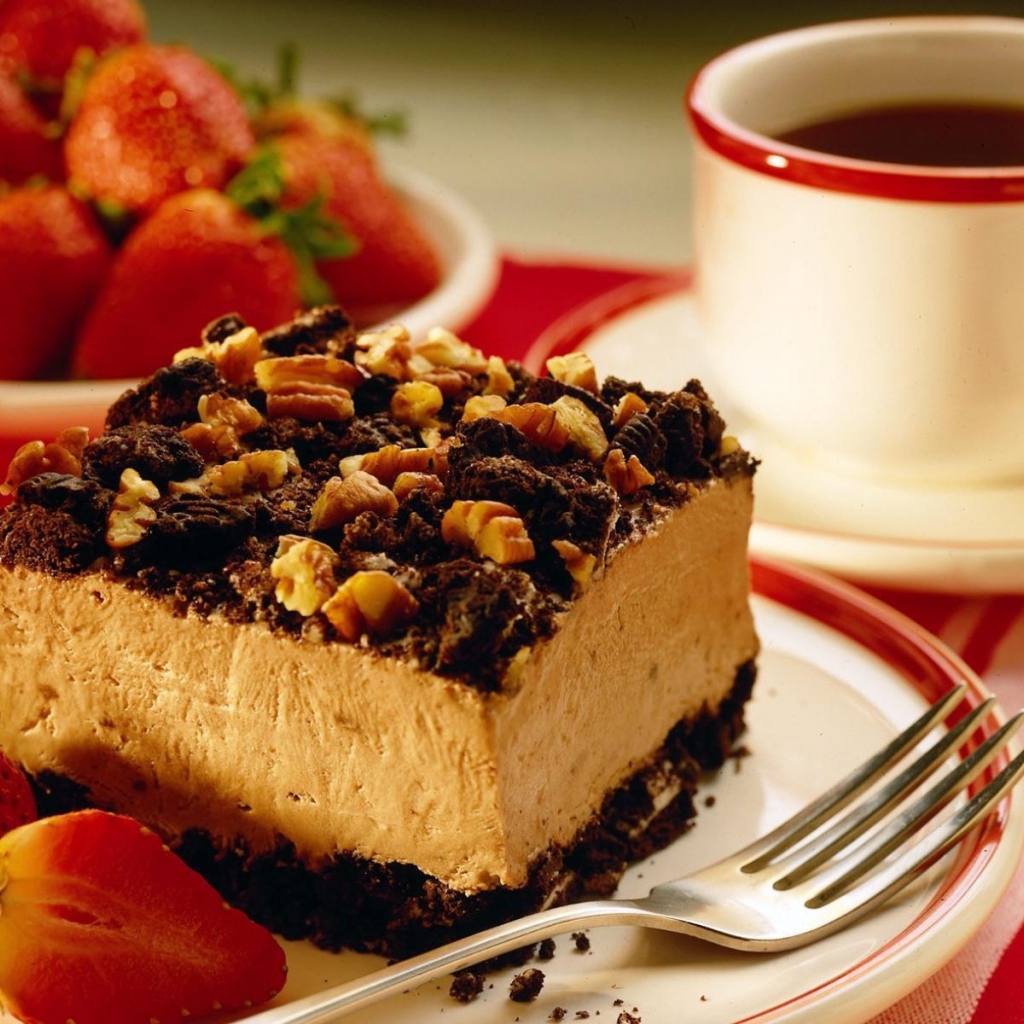 Тортик с чаем