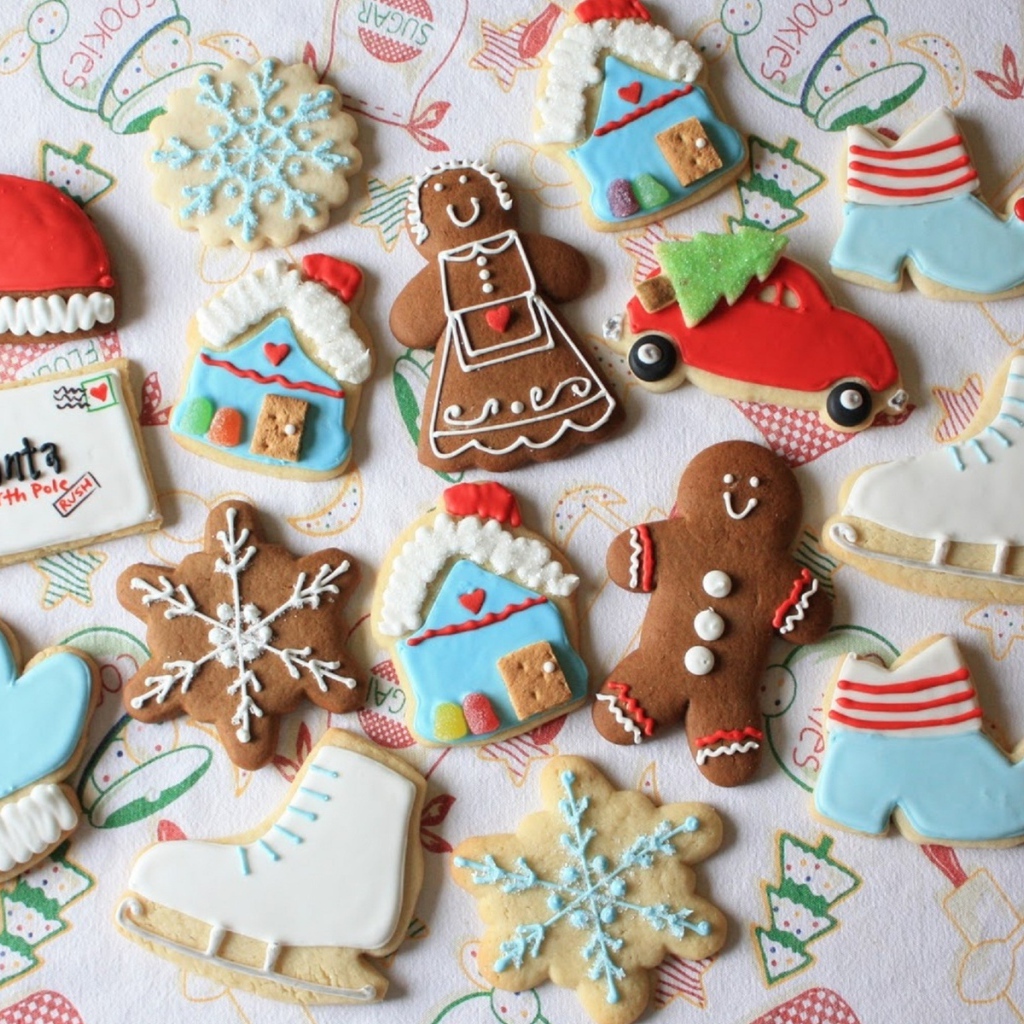 Фигурки из печенья