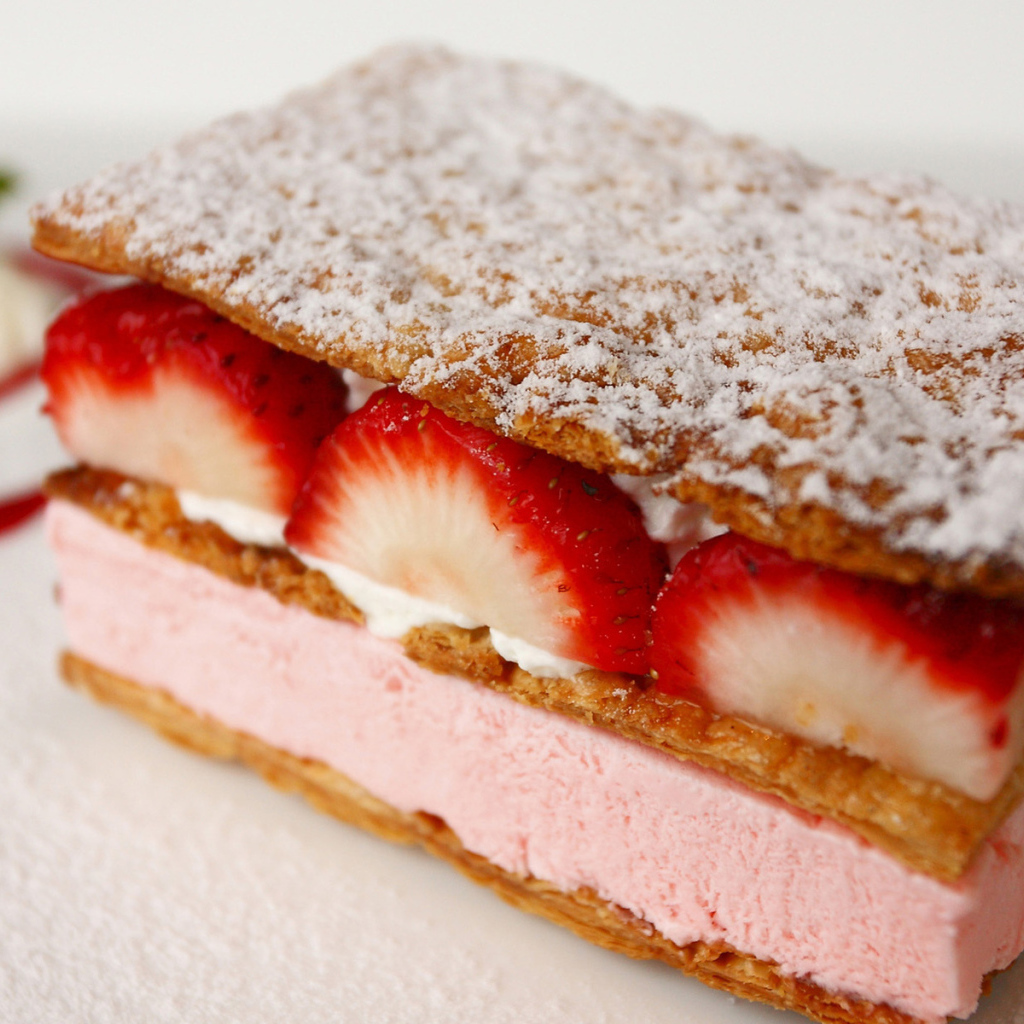 Фруктовое пирожное