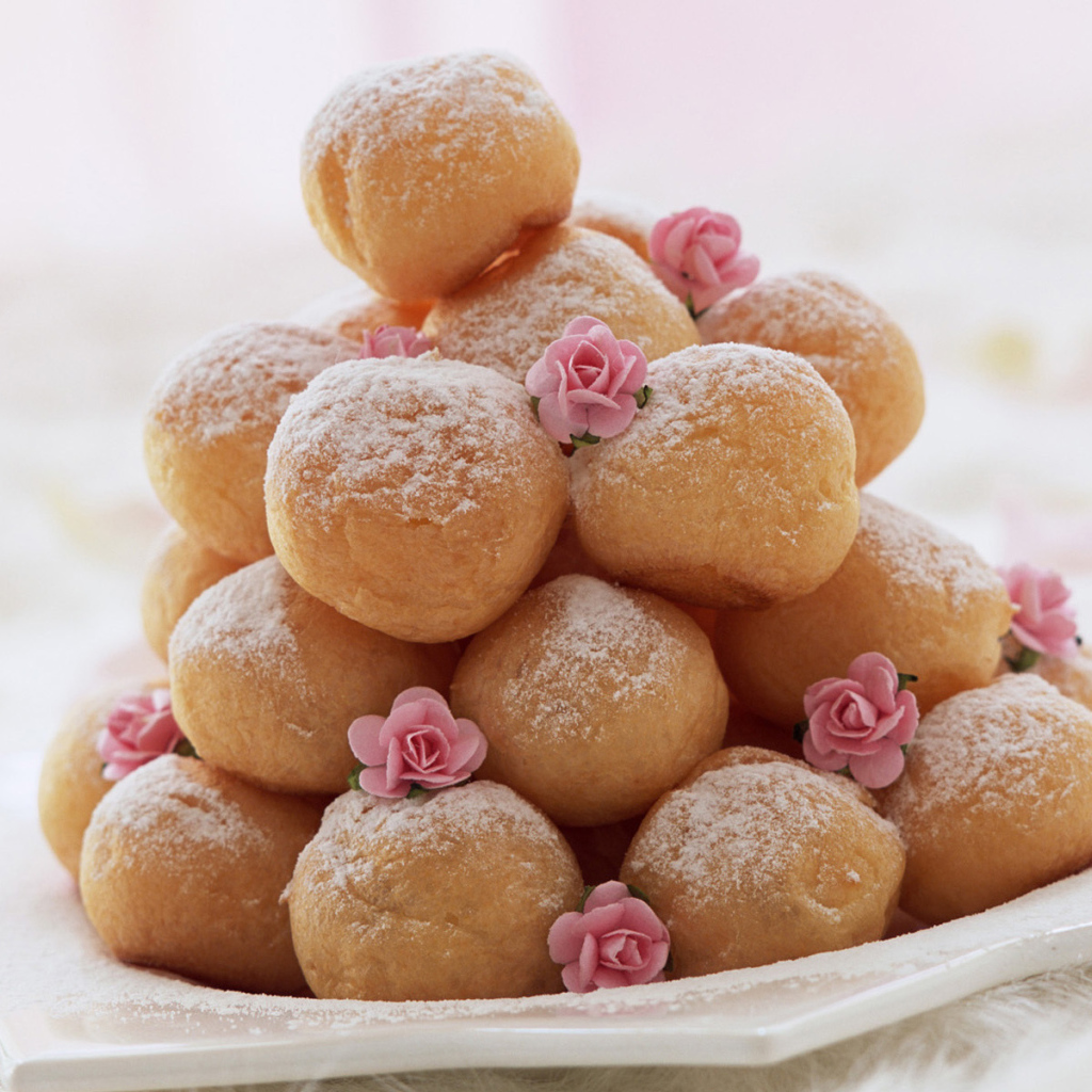 Круглые пончики