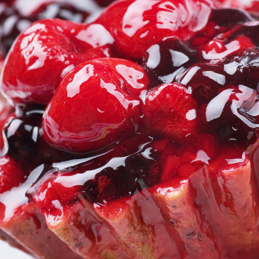 Фруктовое пирожное