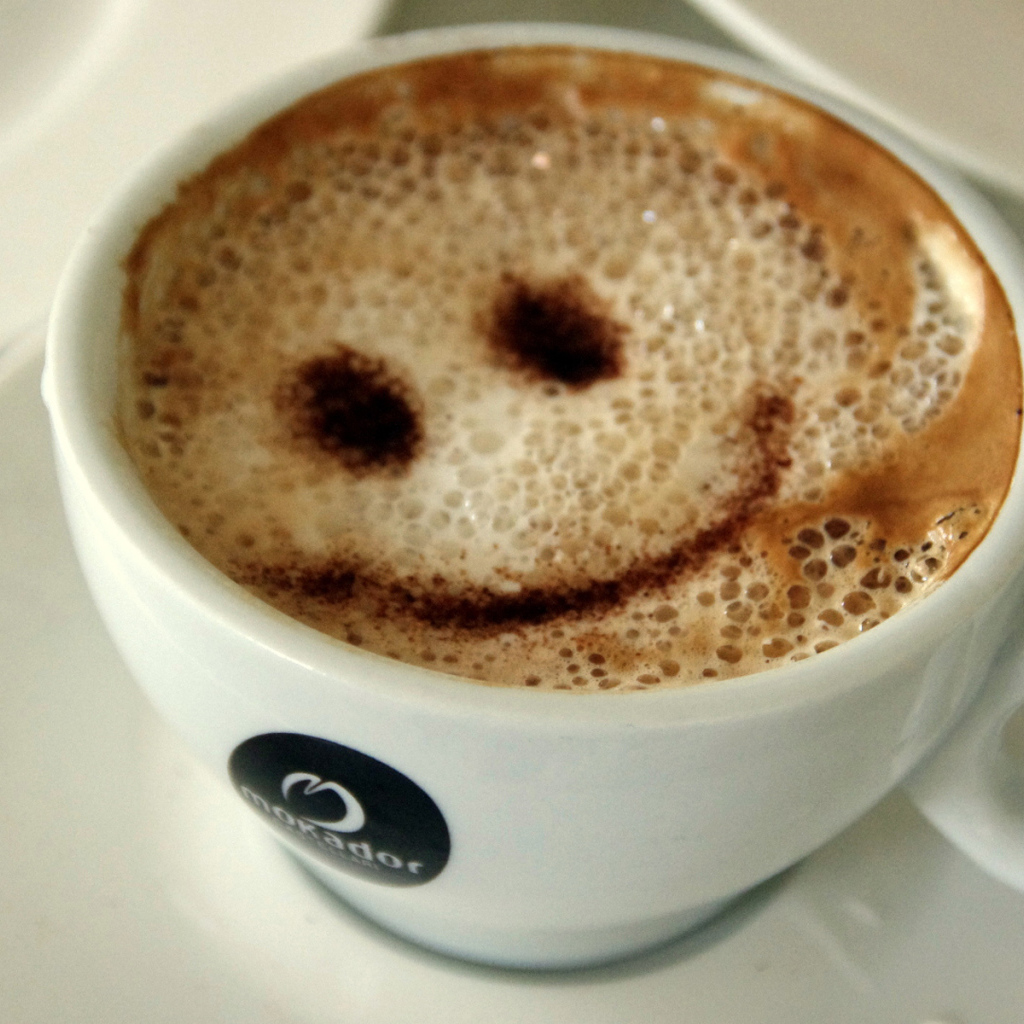 Кофе с улыбкой
