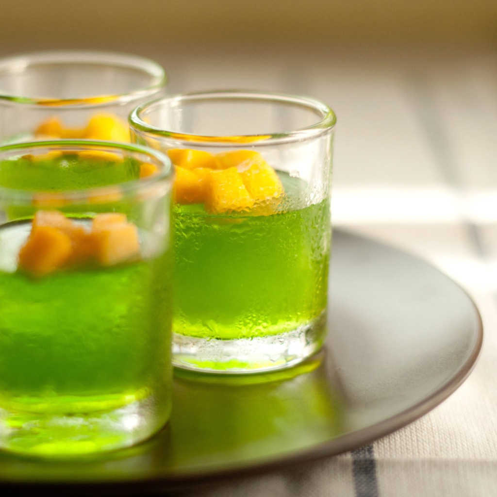 Зеленый коктейль