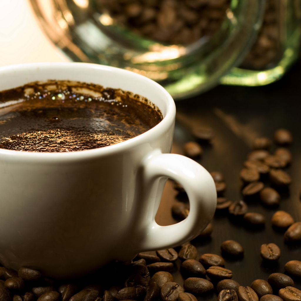 Крепкий кофе