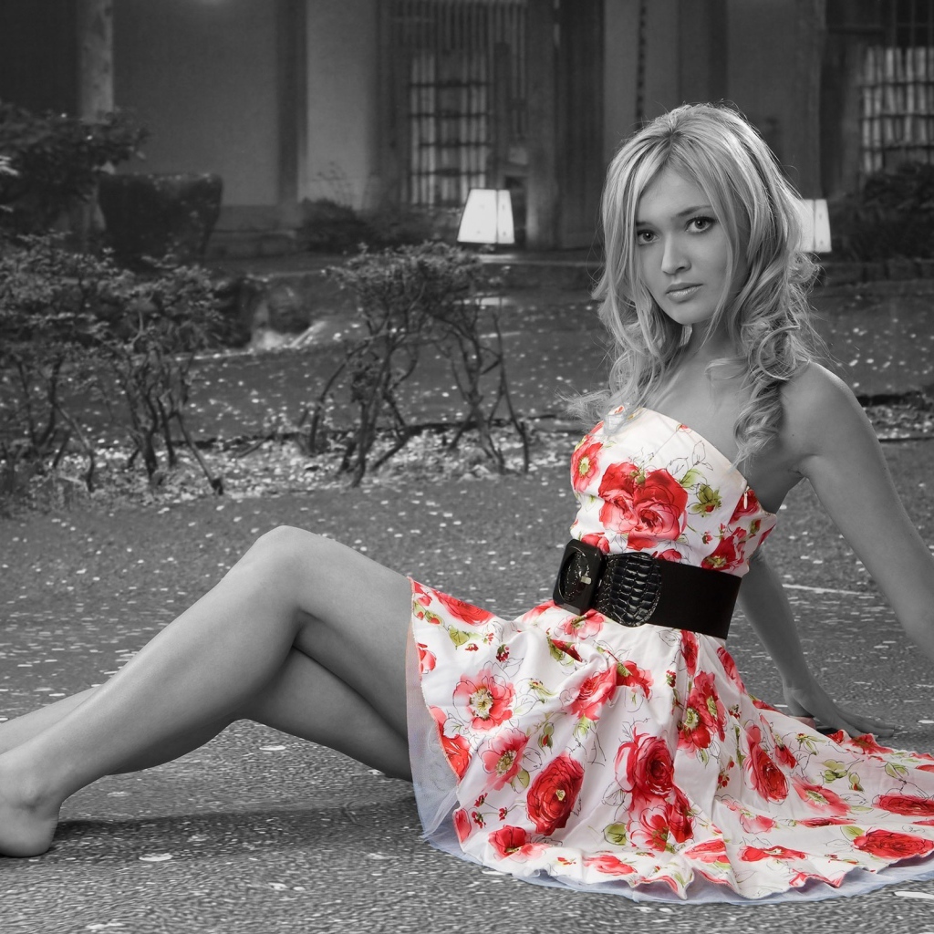 Только красное платье