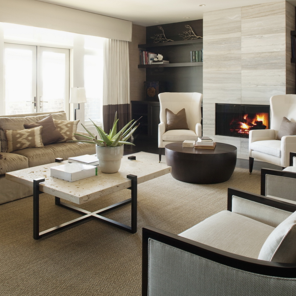 Интерьер гостинной