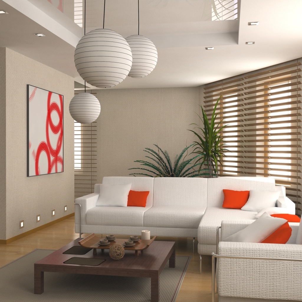 Гостинная в доме