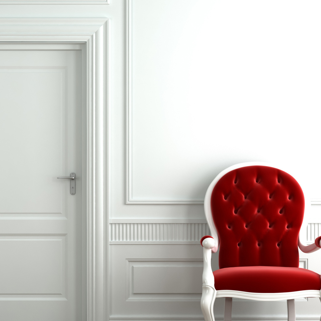 Красный стул