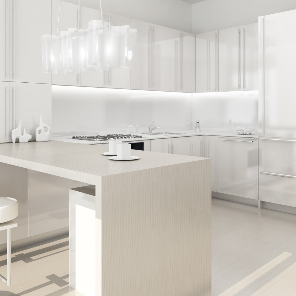 Белоснежная кухня