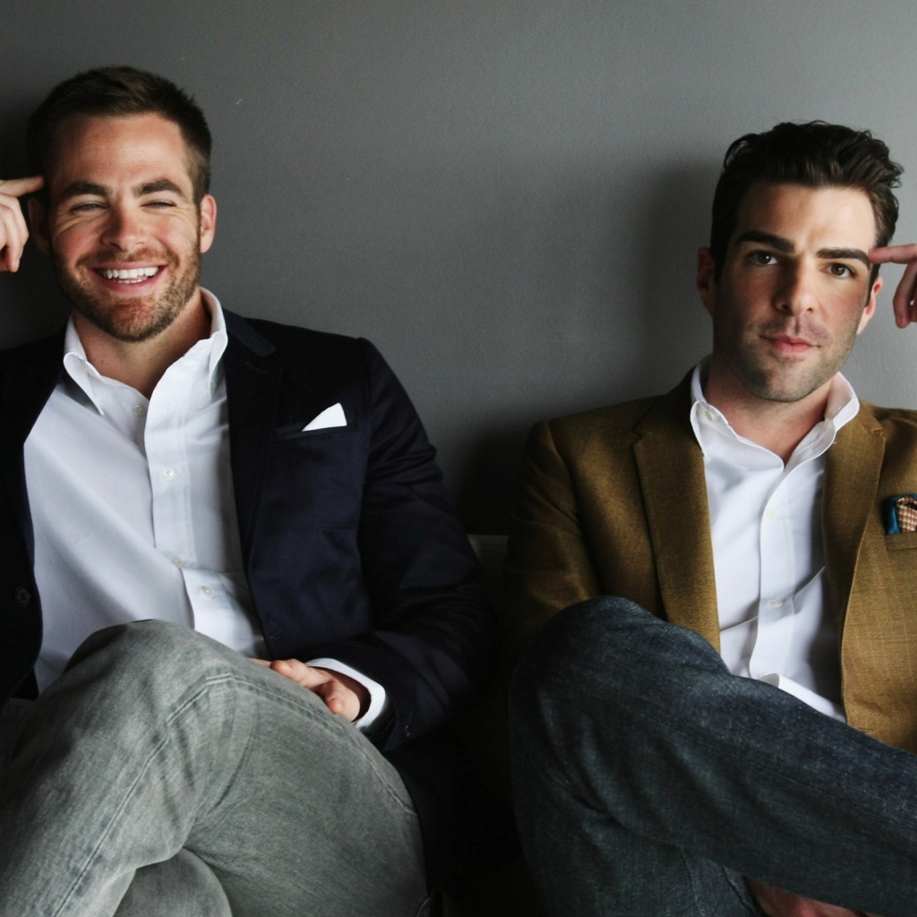 Крис Пайн и Закари Куинто (Chris Pine and Zachary Quinto)