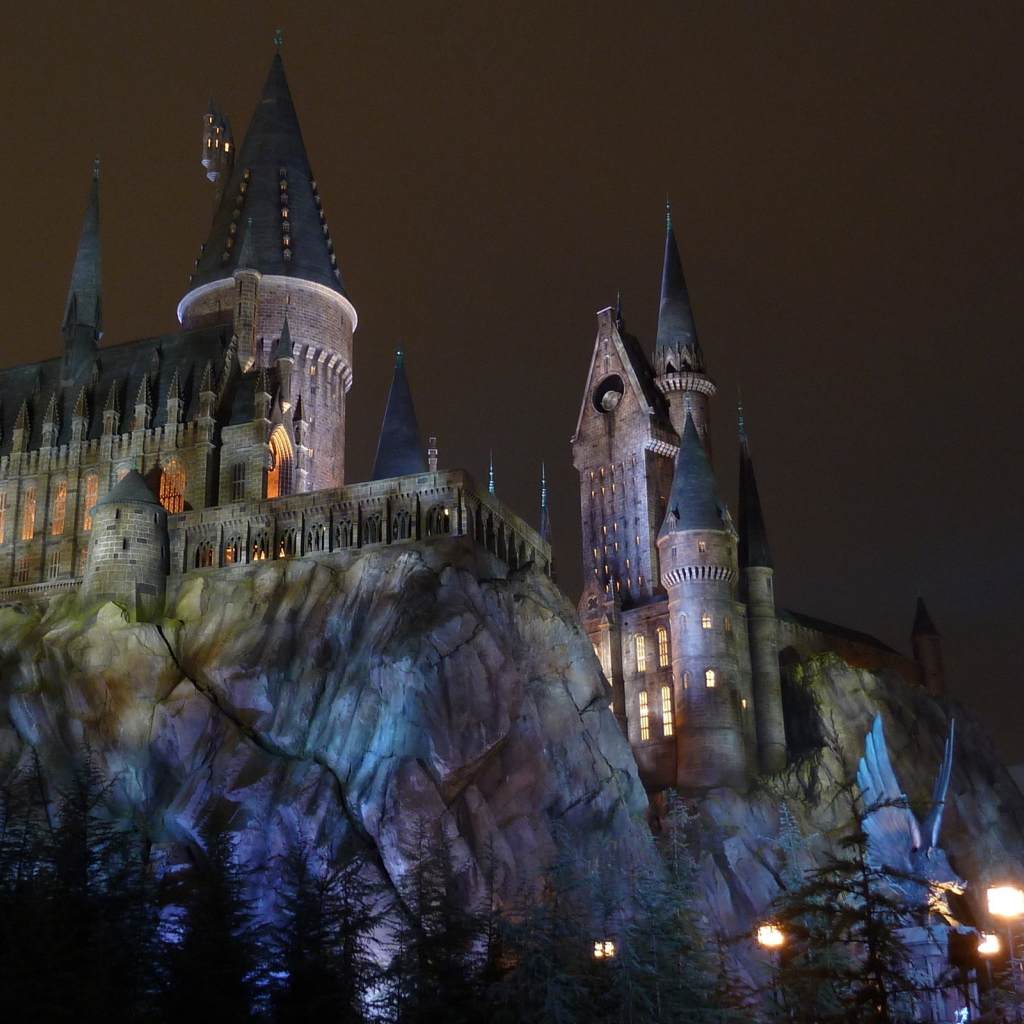 Гарри Поттер, замок Хогвартс