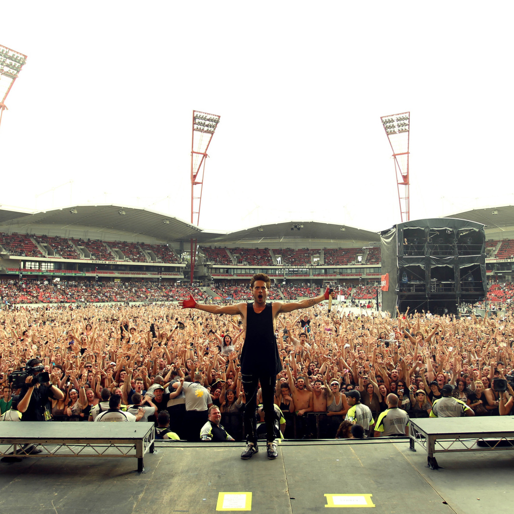 30 seconds to mars, концерт