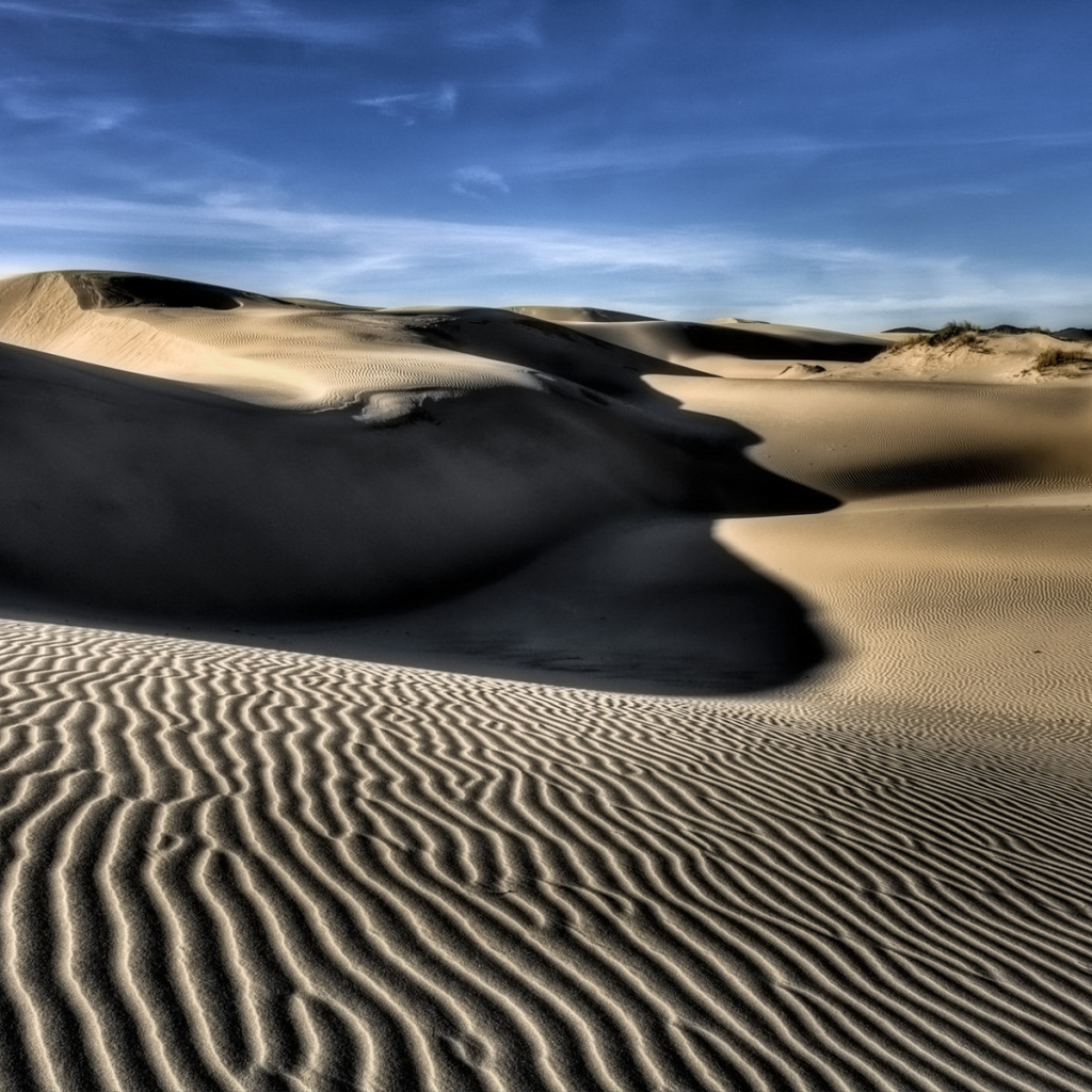 Пустынные барханы