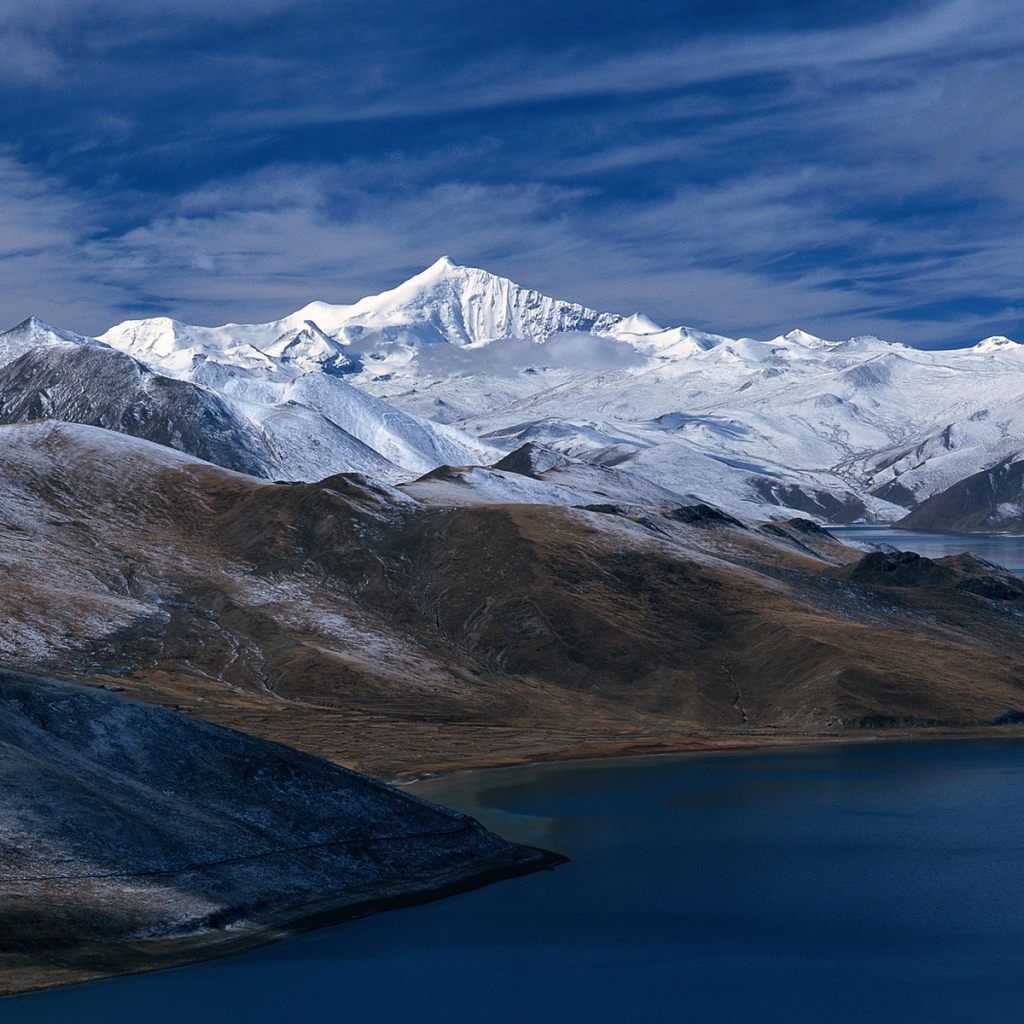 Озеро среди гор