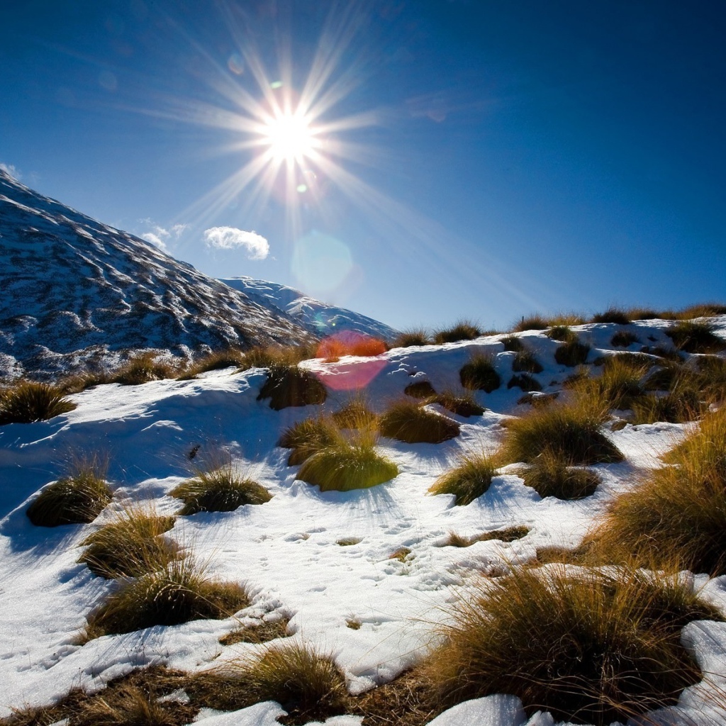 Весна в горах