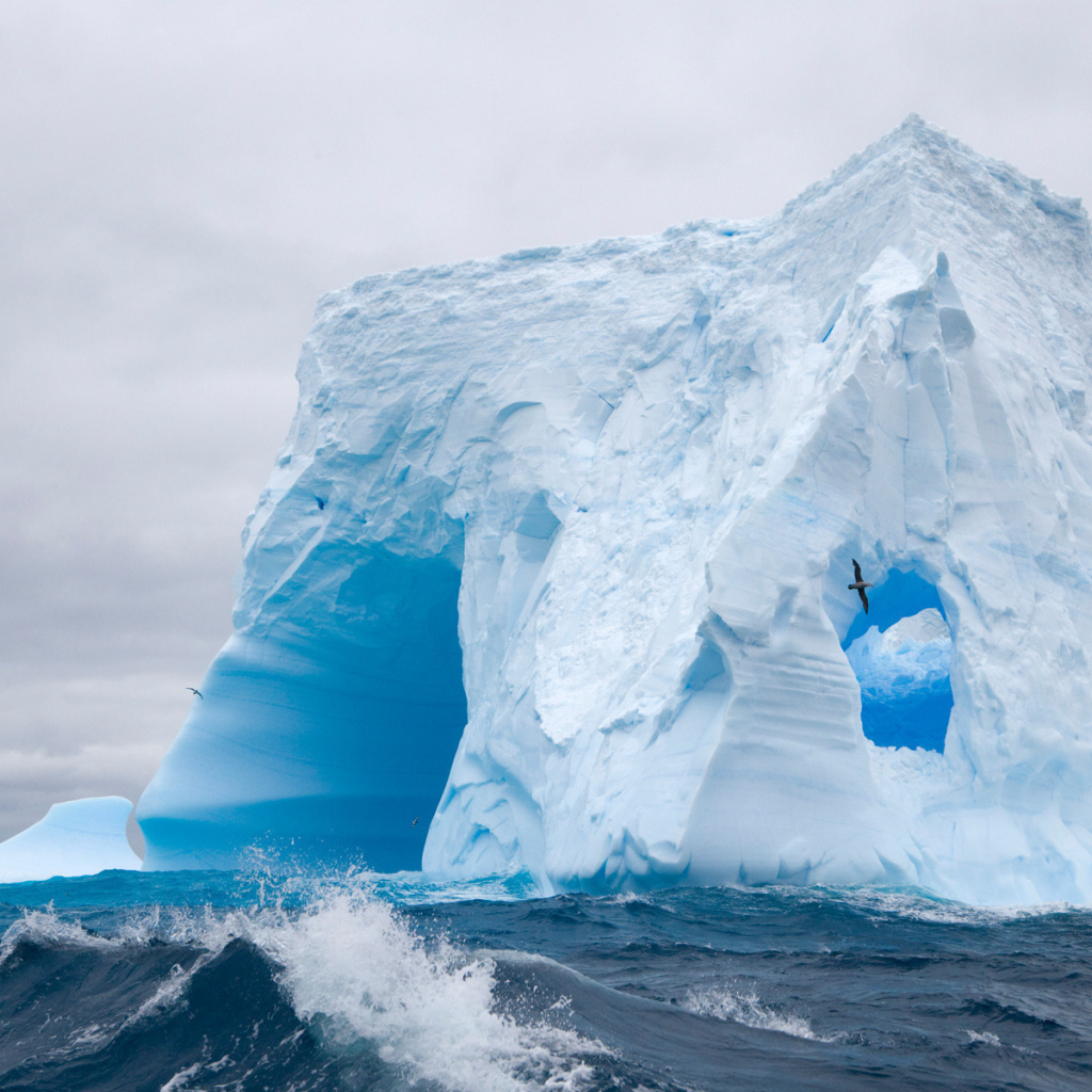 Айсберг в море