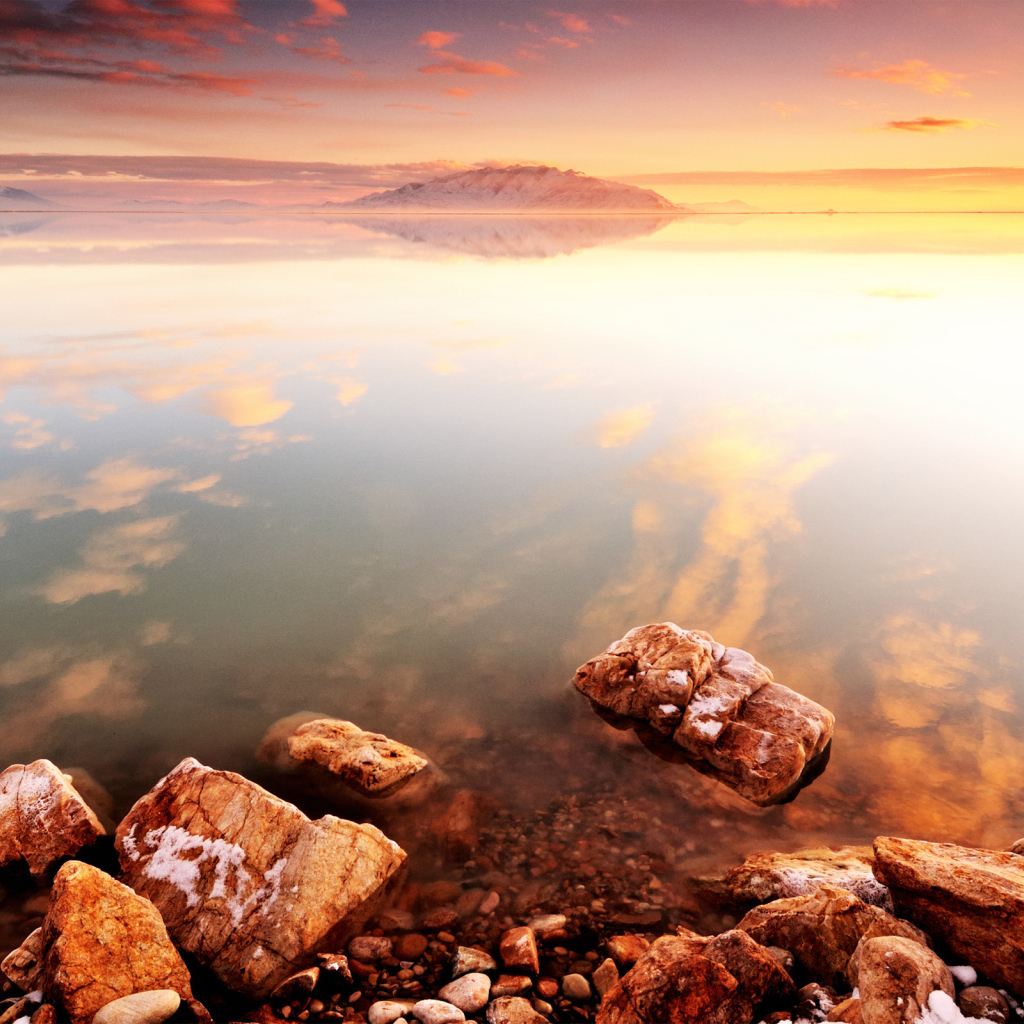 Побережье на закате