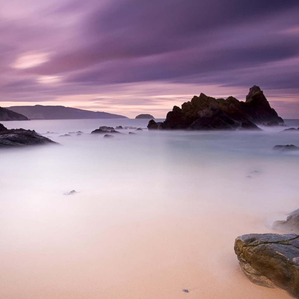 Туман на берегу