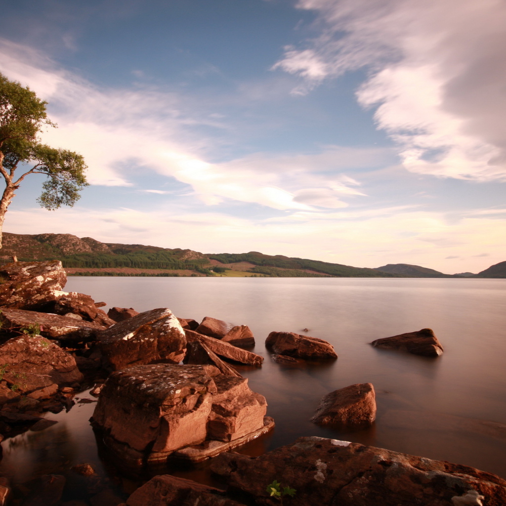 Берег озера