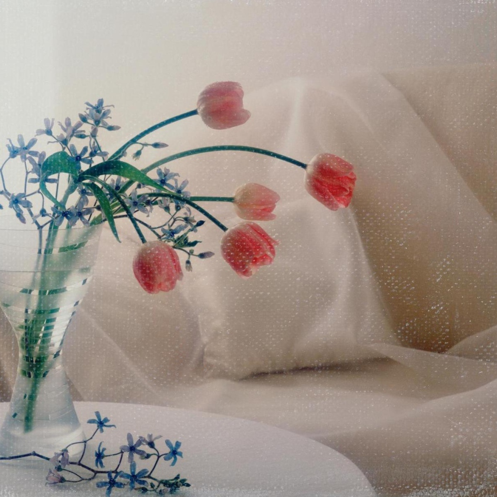 Тюльпаны в вазе