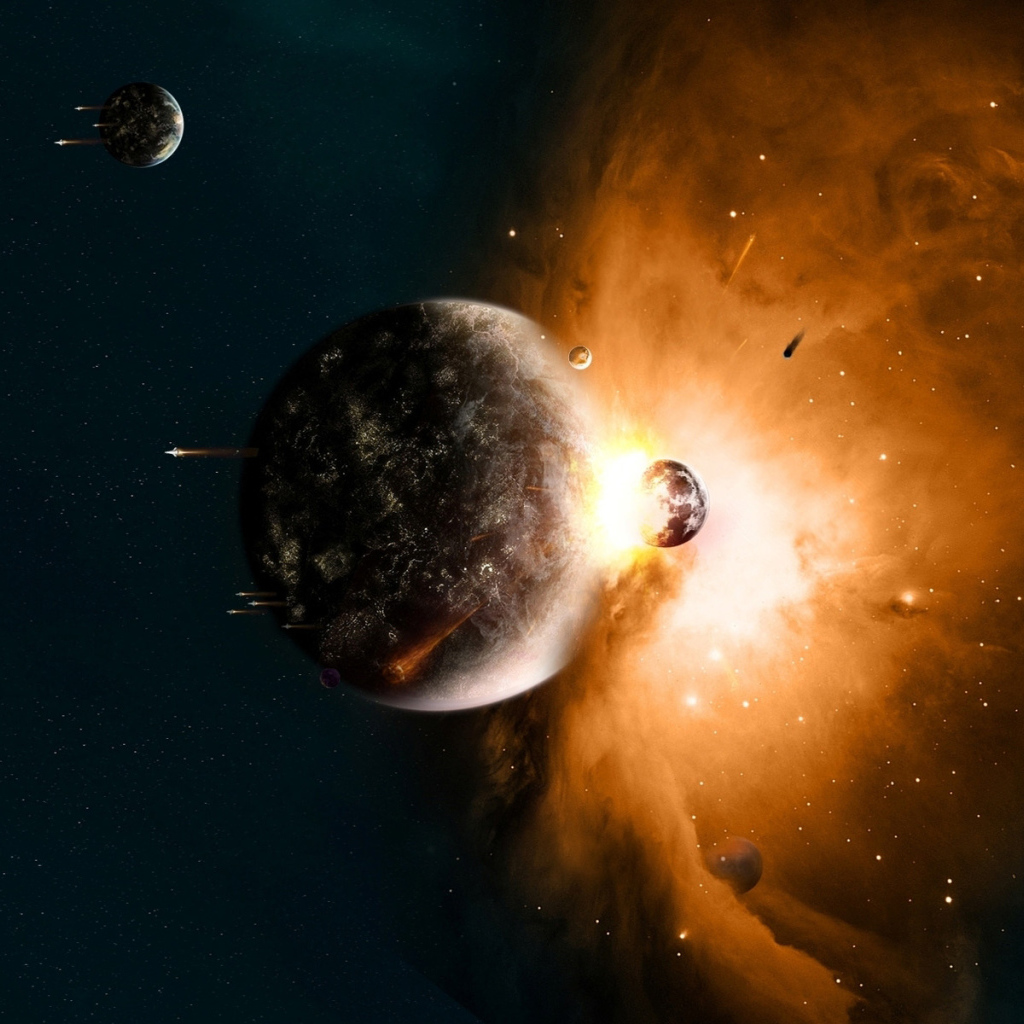 Космическое столкновение