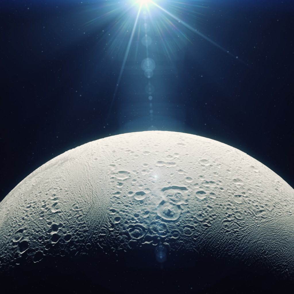 Энцелад —  спутник Сатурна