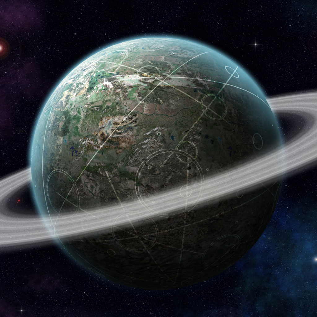 Планета с кольцом